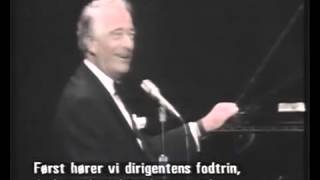 Victor Borge quotSingingquot Opera [upl. by Anohr35]