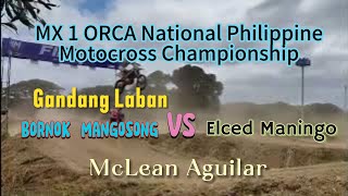 Gandang laban Bornok Mangosong VS Elced Maningo19 VS Mclean Aguilar [upl. by Burck]