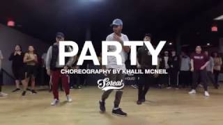 Chris Brown  Party  Khalil Mcneil Choreography chrisbrown [upl. by Eugenio182]