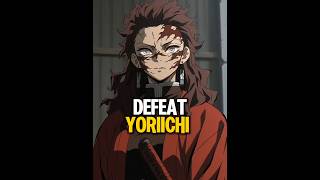 He can Defeat Yoriichi 🤯  anime shorts demonslayer [upl. by Ynot39]