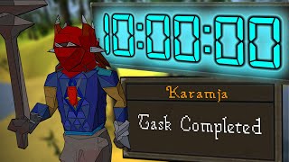 Locked in Karamja for 10 hours Then we FIGHT [upl. by Endres]