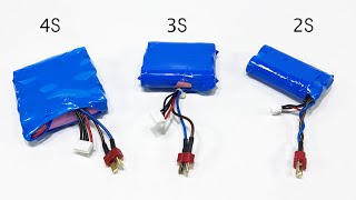 How to Make 2S 3S 4S Battery from 18650 batteries [upl. by Attlee]