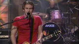 Lifehouse  Hanging By A Moment Live On Leno [upl. by Brigitte548]