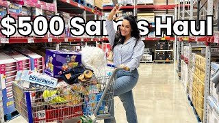 MASSIVE SAMS CLUB HAUL amp SHOP WITH ME  WHATS NEW AT SAMS CLUB 2024  STOCK UP DANIELA DIARIES [upl. by Eimmas581]