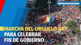 Marcha del Orgullo Gay celebra en las calles de Sao Paulo el fin de la era Bolsonaro [upl. by Anavi]