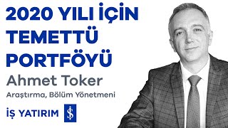 2020 YILI İÇİN TEMETTÜ PORTFÖYÜ  Ahmet Toker [upl. by Hendrika]