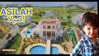 اصيلة الساحل الشمالي Asilah MARINA GOLF by Drone dji [upl. by Akihsay]