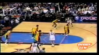 Allen Iverson Crossover on Reggie Miller [upl. by Hgielyk]