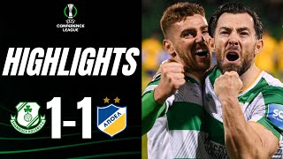 Shamrock Rovers vs APOEL 11 Highlights  Conference League  20242025 [upl. by Nagek613]