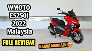 WMOTO ES250i 2022 Malaysia  FULL REVIEW [upl. by Baer457]