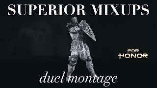 UNSTOPPABLE  conqueror duel MONTAGE 4 for honor [upl. by Rinum160]