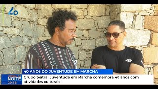 Grupo teatral Juventude em Marcha comemora 40 anos com atividades culturais [upl. by Latnahs]