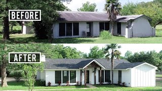 Modern Farmhouse Renovation  Before amp After [upl. by Atirehs534]