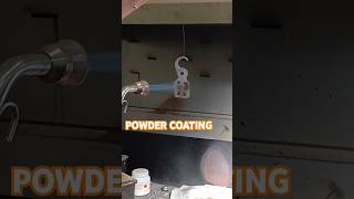 POWDER COATING youtubeshorts metalworking engineering machine goviral [upl. by Inerney959]