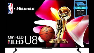 Review Hisense 55Inch U8 Series MiniLED ULED 4K UHD Google Smart TV 55U8N 2024 Model [upl. by Verity]