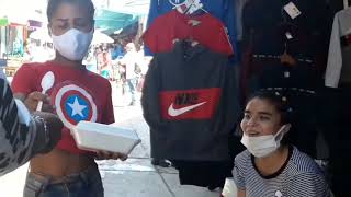 Regalando Almuerzos En El Mercado De Chulucanas Perú [upl. by Waldos]