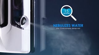 HOBOT2S  Window Cleaning Robot  Dual Ultrasonic Water Spray [upl. by Alyssa]