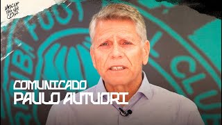 COMUNICADO  Paulo Autuori [upl. by Derian66]