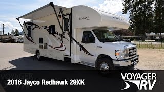 2016 Jayco Redhawk 29XK Class C Motorhome Video Tour  Voyager RV [upl. by Naelcm408]