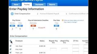 Intuit Full Service Payroll  See it in Action [upl. by Nylidam837]