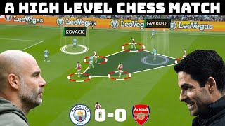 Tactical Analysis  City 00 Arsenal  A Top Of The Table Tactical Encounter [upl. by Lletnom]