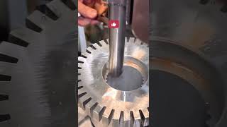 internal spline gear tooth machining process spline gear [upl. by Euqina]