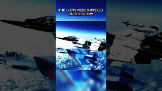 THE PILOTS WERE SUFFERED ON THE SU 35 russianairforce su35 f16 airforce us russia [upl. by Noreg]