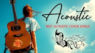 Best Acoustic Cover Songs Playlist 2024 With Lyrics  Top 20 Acoustic Love Songs [upl. by Hacissej]