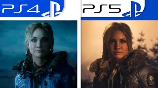 Until Dawn  PS4 vs PS5  Final Graphics Comparison  Analista De Bits [upl. by Aicenra773]