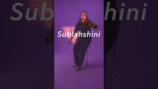 Promotion Video  Sublahshini  Immerse with Jonita Gandhi  Dimensions DMNS [upl. by Nabila]