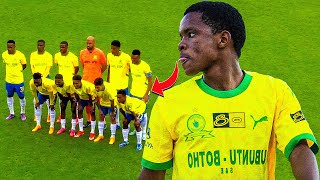 17Year Old Siyabonga Mabena First SUNDOWNS PRESEASON GAME Siyabonga Mabena Vs SV Sandhausen [upl. by Snebur]