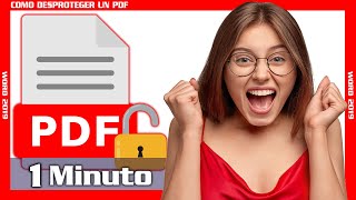 Como desproteger un PDF para copiar y pegar 🔴 con contraseña 🔴 SIN PROGRAMAS  2023 ⭐ [upl. by Gipps822]