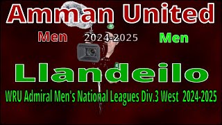 Amman United RFC v Llandeilo RFC 2024 2025 [upl. by Fritzsche]