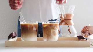 How to prepare iced coffee [upl. by Ellecrag347]