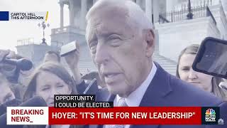 Steny Hoyer Calls for New Invigoration Fresh Faces and New Ideas [upl. by Oiled213]