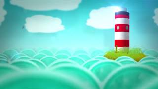 Flomotion Motion Graphic wave animation done in After Effects [upl. by Fidole691]