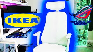 IKEA MATCHSPEL Gaming Chair First Impressions [upl. by Eenet]