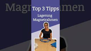 TOP 3 TIPPS Lagerung Magnetstickrahmen 💙 embroidery stickmaschine mightyhoop [upl. by Linzer229]