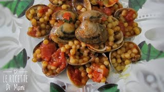 Il Menù di Natale Primo  La Fregola Sarda con le Arselle [upl. by Sidoeht192]