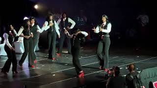 Delta Sigma Theta  Beta Eta Chapter  Alabama State University Homecoming Step Show [upl. by Neerbas]