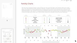 Cyclus Analyse Rapport  Daysy Fertility Tracker [upl. by Oremoh]