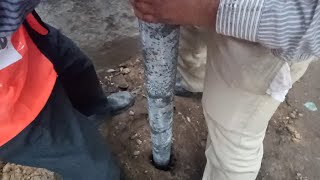 PART 2  PRECAST ROD INSTALLATION OF MARCONITE EARTHING [upl. by Nnoryt]