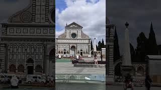 Basilica of Santa Maria Novella Florence Italia amor chill travel italianvibes foggymorning [upl. by Cowie247]