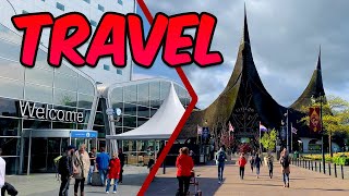 Eindhoven Airport to Efteling Travel Vlog 2023 [upl. by Minnnie]