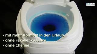 Die Fäkamat Zerhackerpumpe für Ihre Campingtoilette campinglife [upl. by Inaliel]