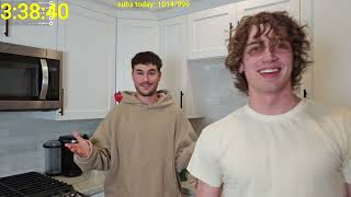 COOKING W VINNIE HACKER From Kian Lawleys Stream 15th November 2024 Twitch Stream [upl. by Darline817]