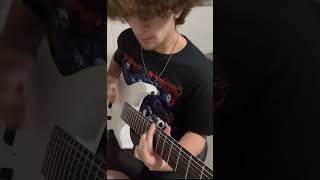 Vamp Anthem by Playboi Carti foryou guitarist metalsolo music metalguitar metal hiphopartist [upl. by Airamana]