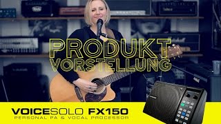 VoiceSolo FX150  Persönliche PAMonitor in amtlicher Qualität [upl. by Tiff]