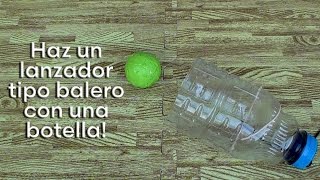 Como hacer un Lanzador de pelotas tipo balero [upl. by Sparks]