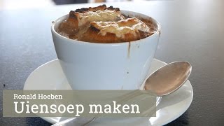 Uiensoep maken [upl. by Kopp]